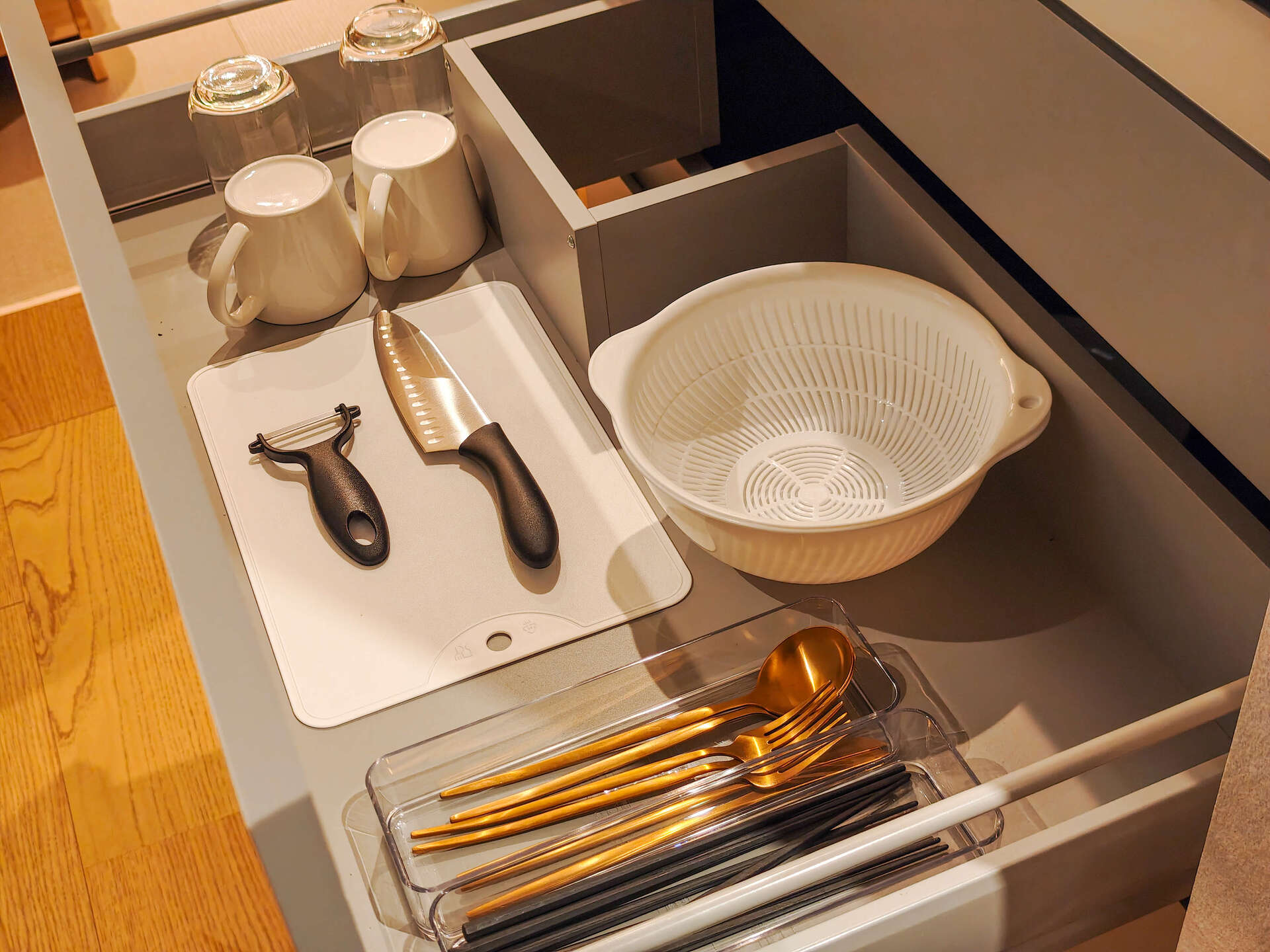 客室内キッチン備品|ホテルログインニセコ